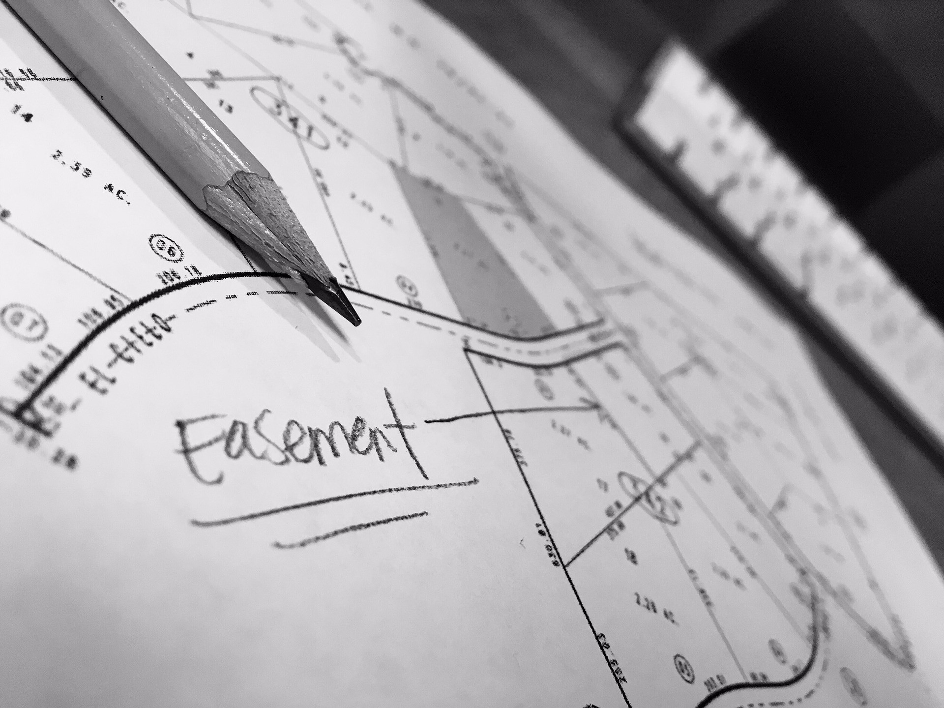 What is a private access easement preston law